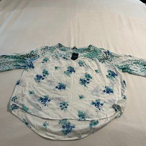 Women's Foral Lucky Brand Shirt NWT Size XL